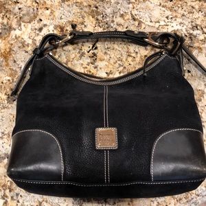 Dooney & Burke black leather bag